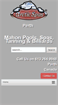 Mobile Screenshot of mahonpools.com